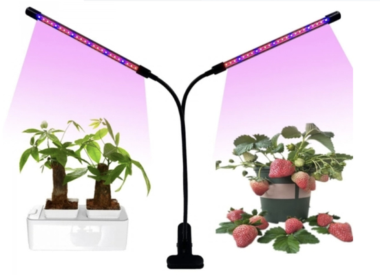 LED 클립 식물 성장 빛을 위한 ODM 구즈넥 가동 가능한 강관 LVD